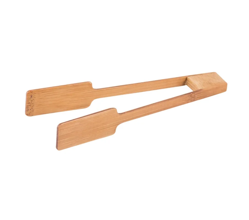 12 pack bamboo tongs small 6 tablecraft bamdt6 eco friendly kitchen tool