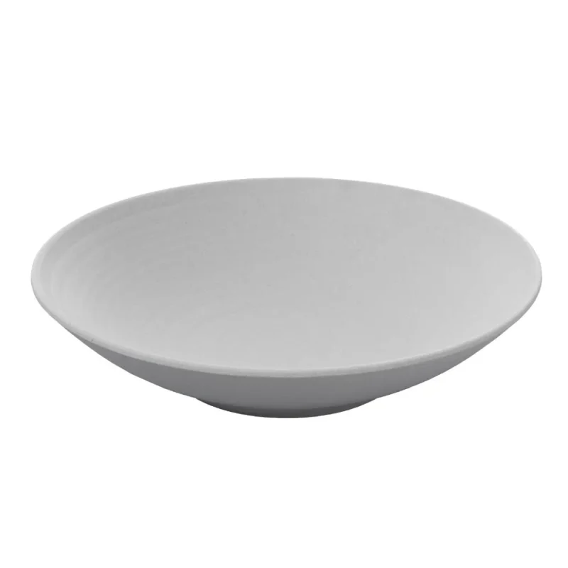 12 pack white 192oz melamine serving bowls tria 990992