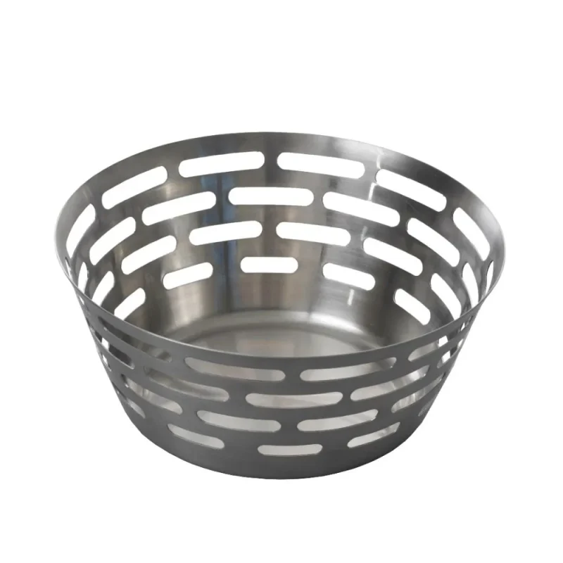 24 pack stainless steel bread basket 7 7 8