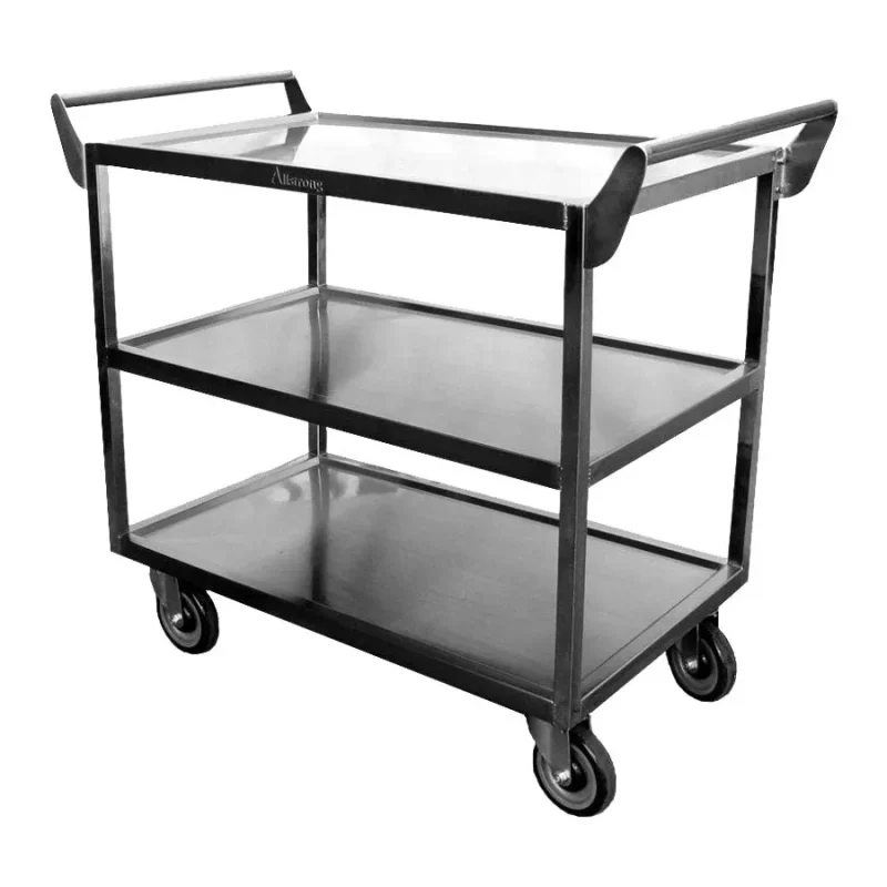 3 tier stainless steel cart 40 x 20 350 lb capacity