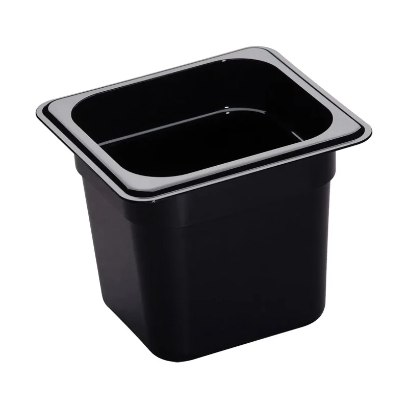 6 deep black 1 6 size food pan by cambro high quality camwear