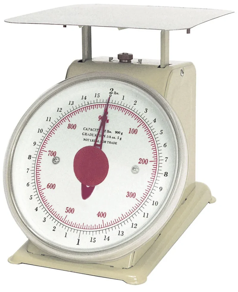 7 dial economy scale 2 lb capacity 1 4 oz graduations