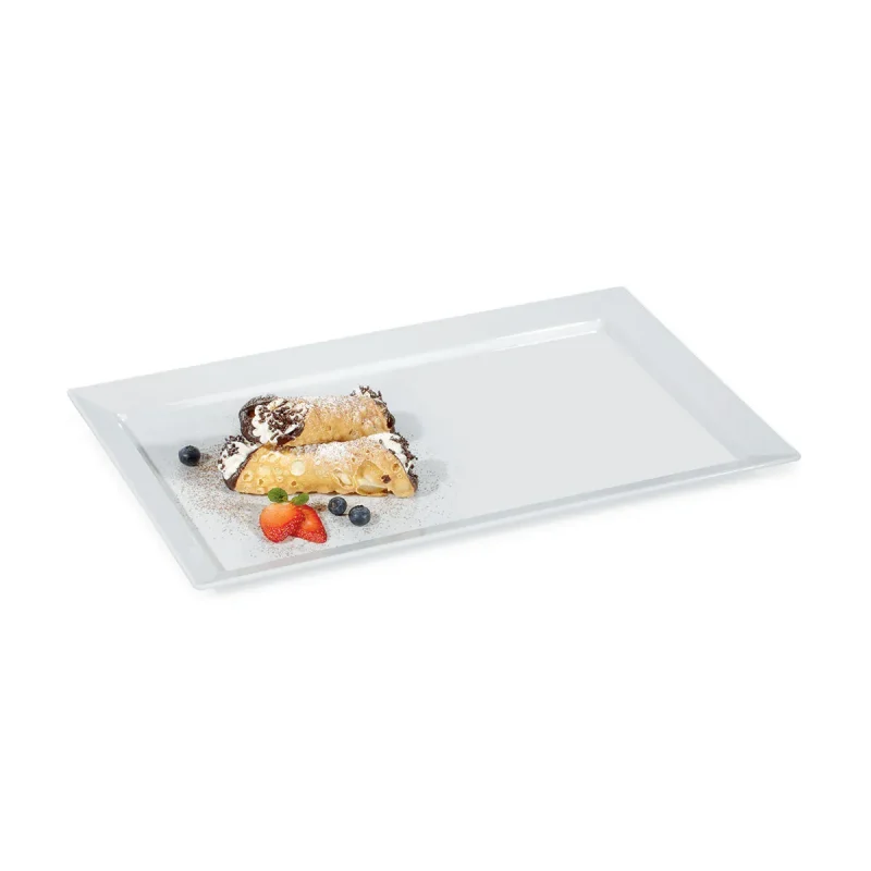 bake brew white melamine tray