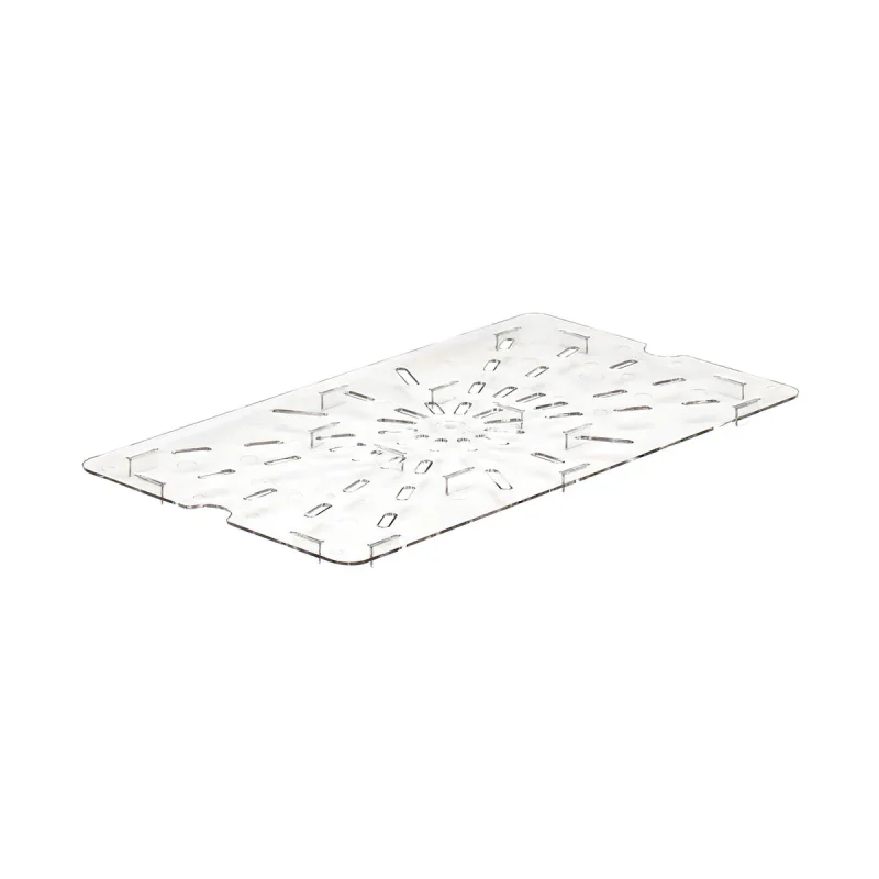 cambro 10cwd135 clear full size camwear drain shelf