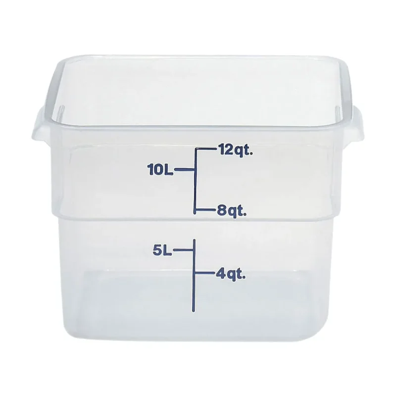 cambro 12qt translucent camsquare storage container