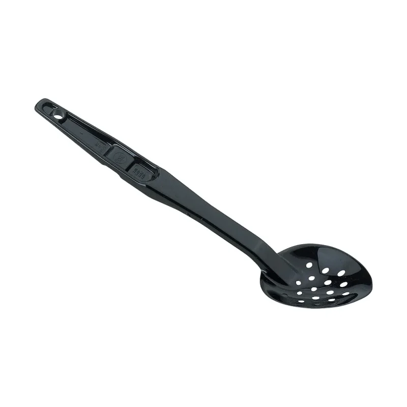 cambro 13 1 8 black perforated serving spoon