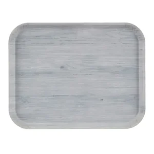 cambro 16x12 stonewash gray camtray decor series