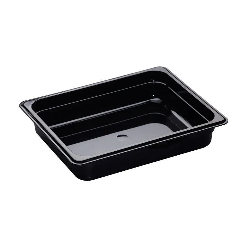 cambro 22cw110 1 2 size black food pan 2 1 2 deep