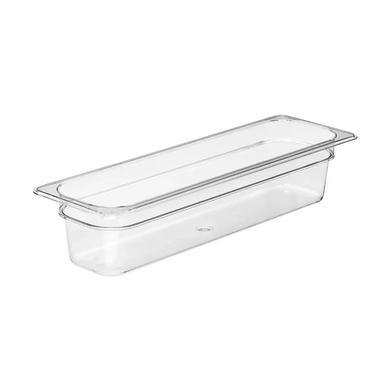 cambro 24lpcw135 clear 1 2 size 4 deep food pan