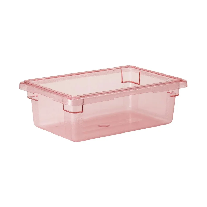 cambro 3 gal safety red camwear food