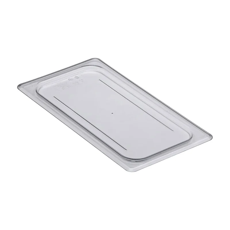 cambro 30cwc135 1 3 size clear food pan lid 13 5 x 10 25 x 1 5