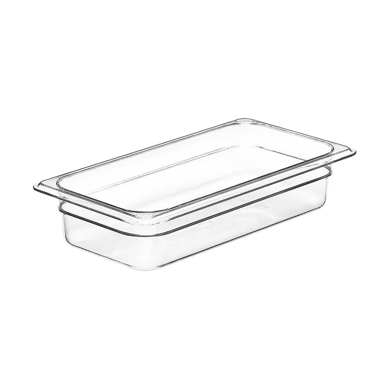 cambro 32cw135 clear 2 5 deep 1 3 size food pan