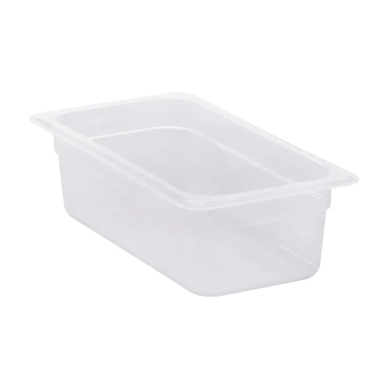 cambro 34pp190 1 3 size translucent 4 deep food pan