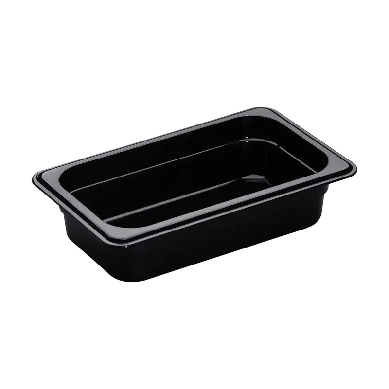 cambro 42cw110 black 2 5 deep 1 4 size food pan