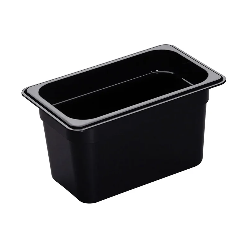 cambro 46cw110 black 6 deep 1 4 size food pan