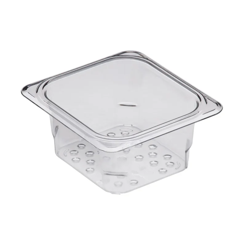 cambro 63clrcw135 1 6 size clear deep food pan