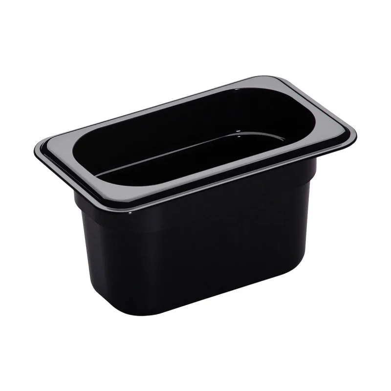 cambro 94cw110 1 9 size black 4 deep food pan camwear