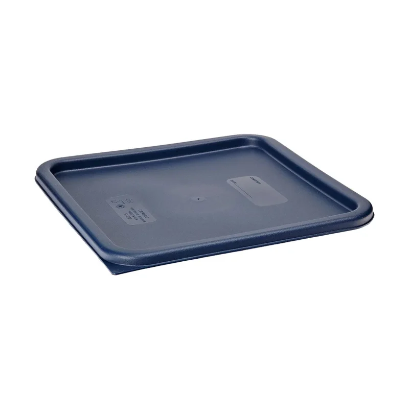 cambro camsquare storage lid midnight blue 12 18 22 qt culinary essentials