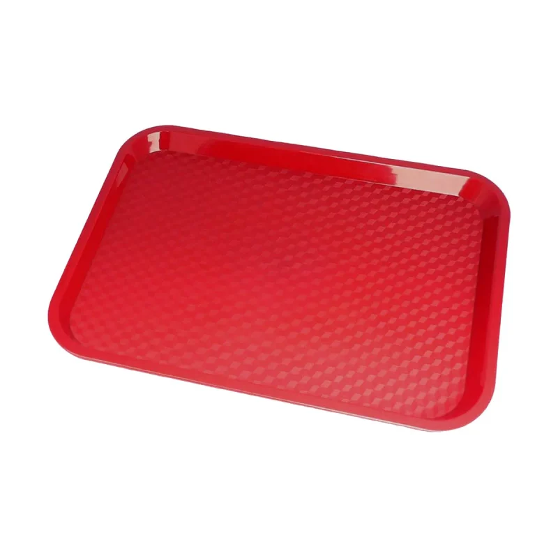 cambro red 14x10 fast food tray perfect for cafeterias restaurants