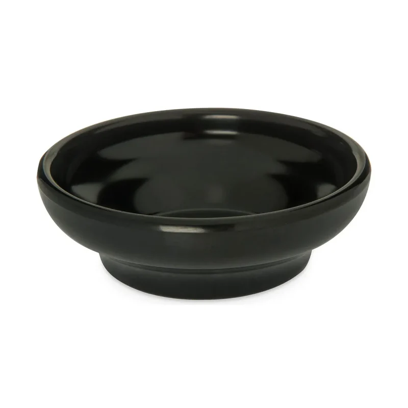 carlisle 5oz black melamine salsa dish ideal for dips sauces