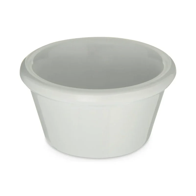 carlisle white 2oz melamine ramekin s85202