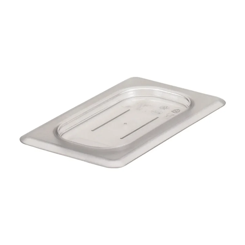 clear 1 9 size cambro 90cwc135 food pan lid camwear