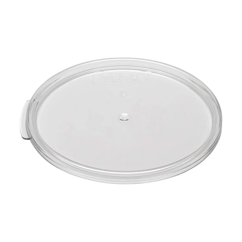 clear cambro 6 8 qt round storage lid rfscwc6135