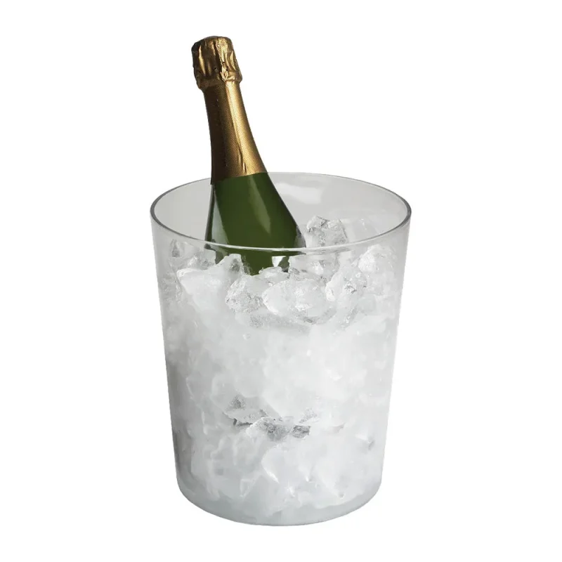 clear cambro wc100cwnh135 wine cooler ice bucket