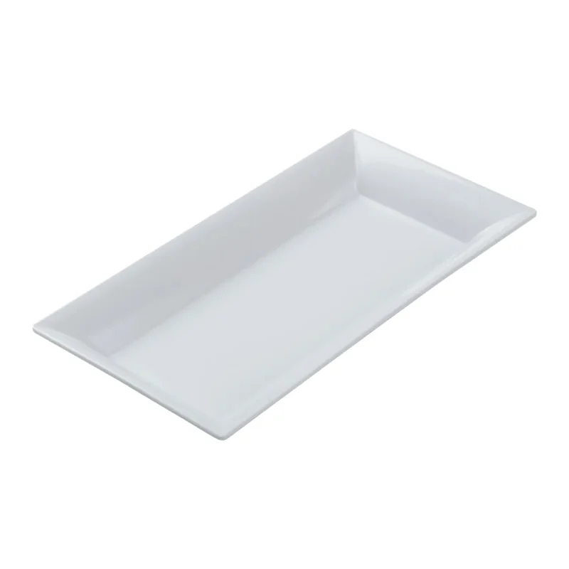 endurance white rectangular melamine platter durable versatile