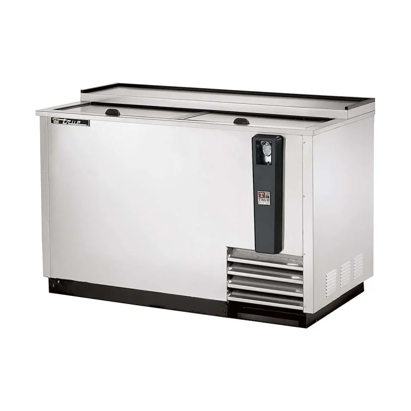 flat top refrigerated bottle cooler true td 50 18 s