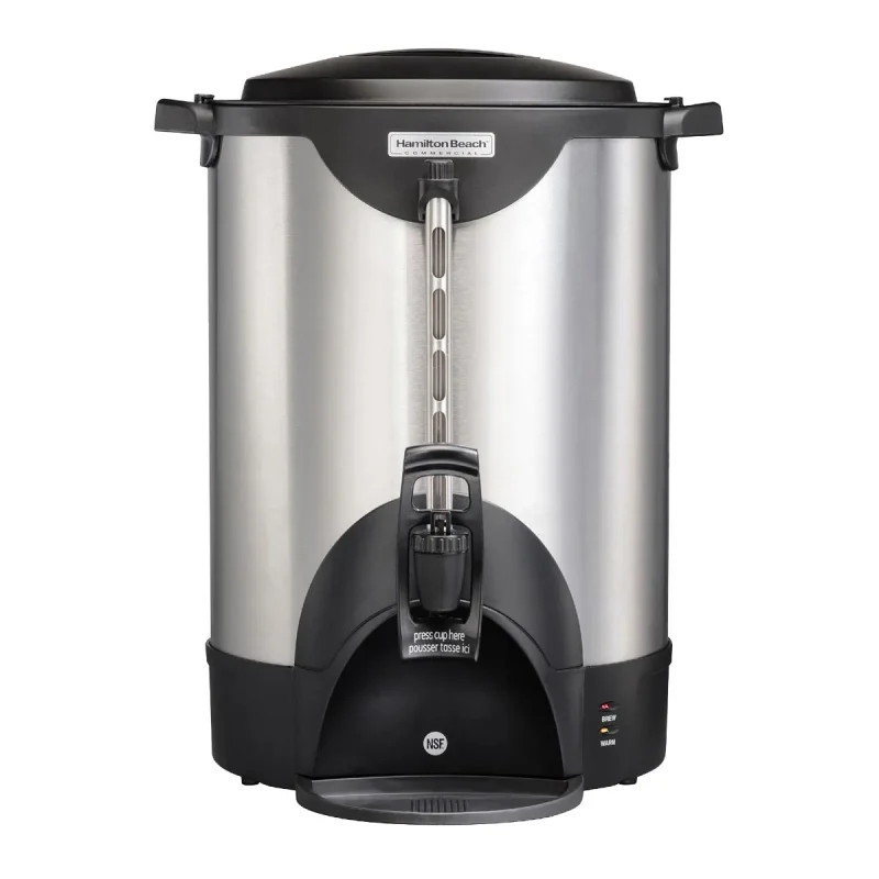 hamilton beach 75 cup stainless steel coffee urn