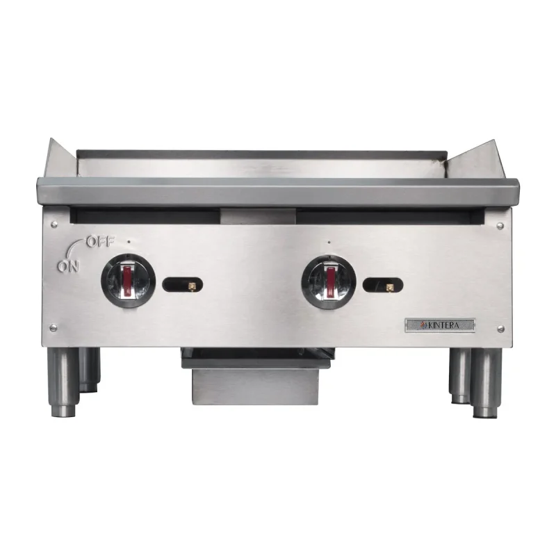 kintera 24 radiant gas griddle 2 burner economy model