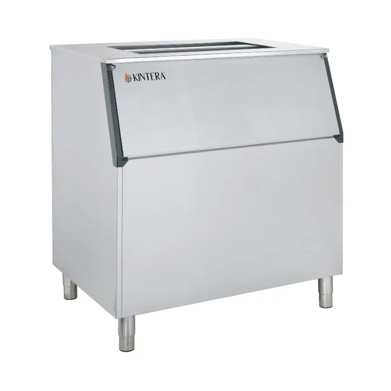 kintera kb750ss 742 lb slope front ice storage bin 42w