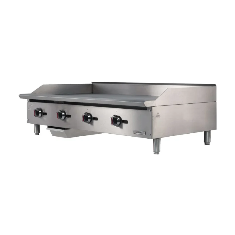 kintera kgr48m radiant 4 burner griddle gas economy countertop