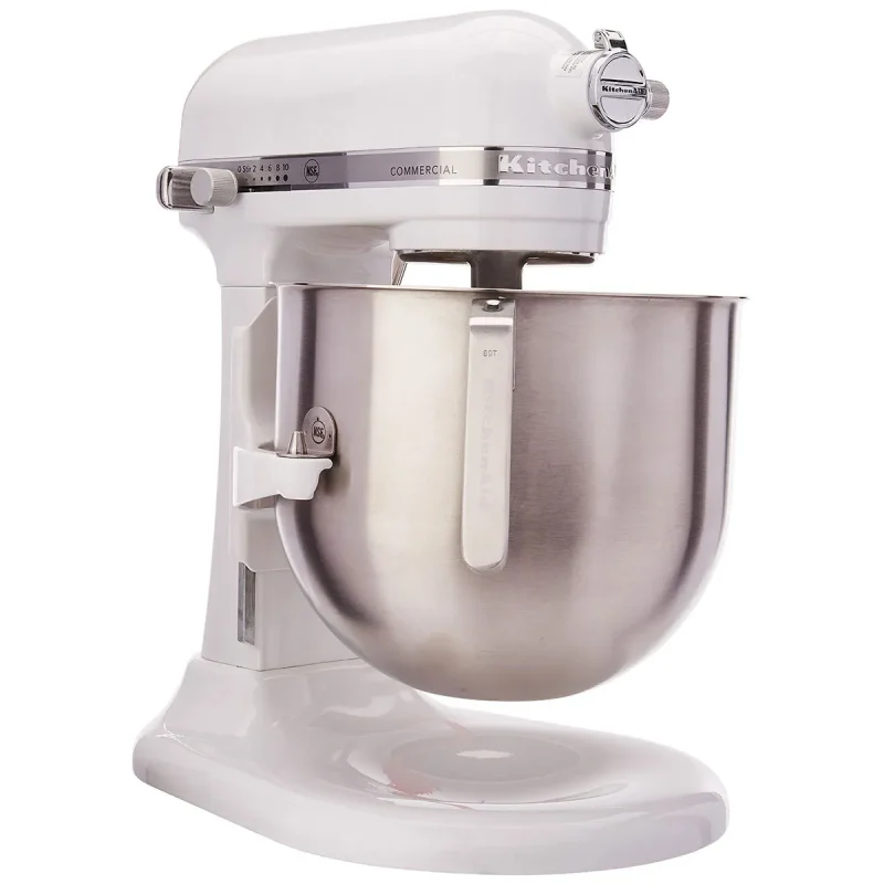 kitchenaid 8 quart white commercial stand