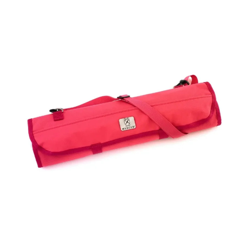 m30007pk mercer pink knife roll bag 7 pocket