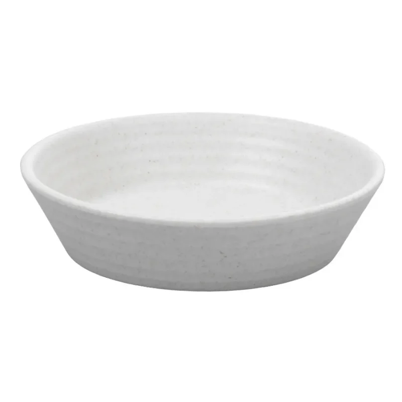 melamine monkey dish white 3 7oz case of 48