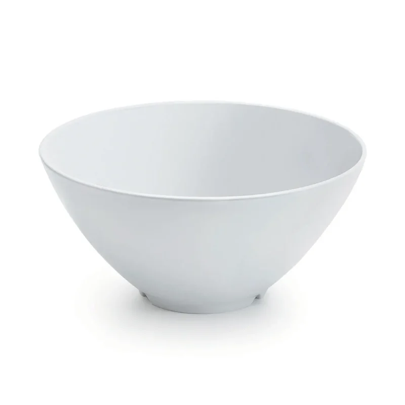 san michele 4qt white melamine bowl b 791 w