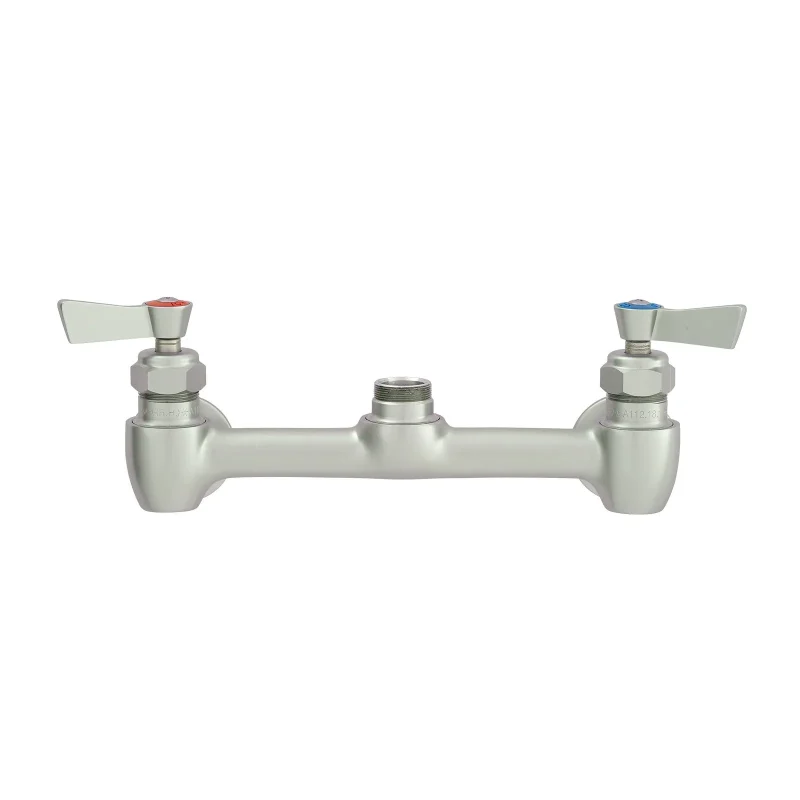 stainless steel 8 backsplash control valve with lever handles fisher 61549