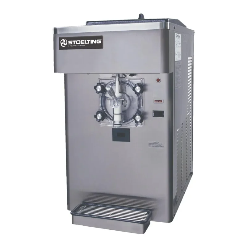 stoelting f112 38 single flavor gravity shake freezer air cooled