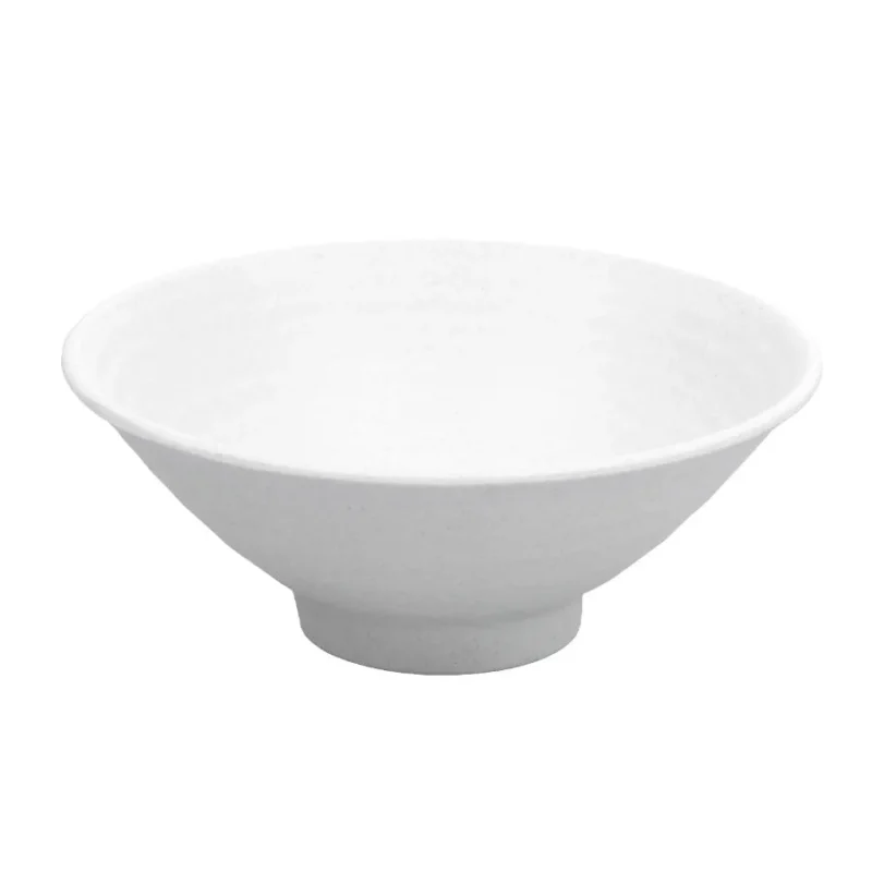 tria 990995 white 24oz melamine serving bowls set of 12