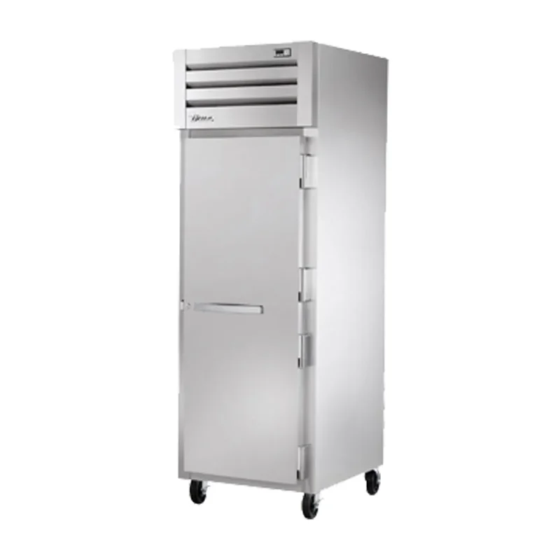 true spec series 1 section solid door reach in freezer