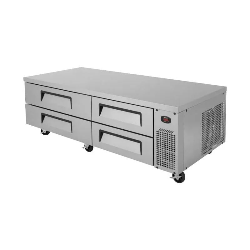 turbo air tcbe 72sdr n 72 4 drawer chef base super deluxe series