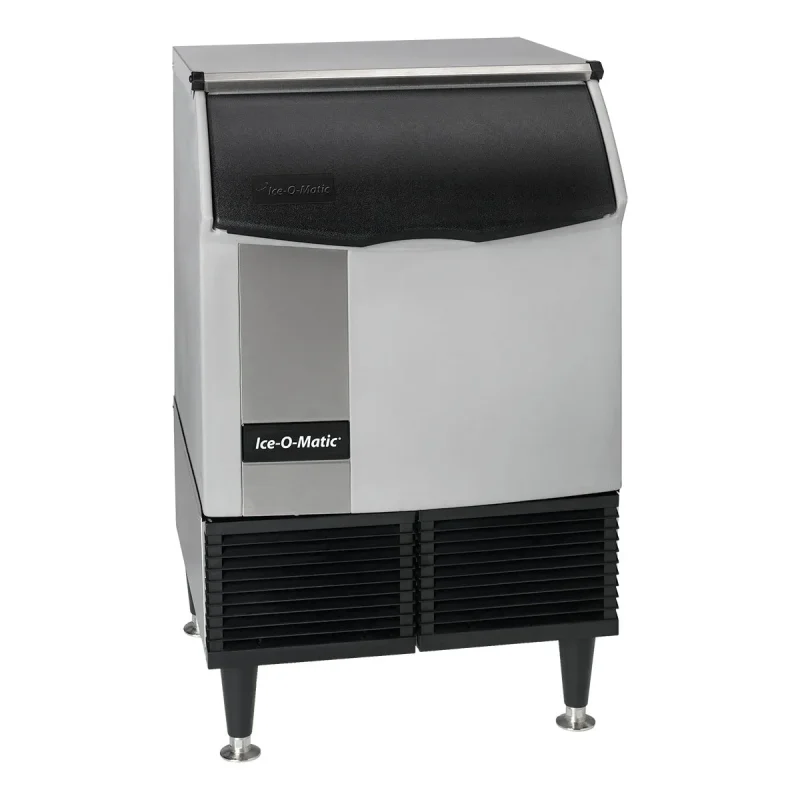 under counter half size ice maker air cooled 185 lb capacity 24 54 w