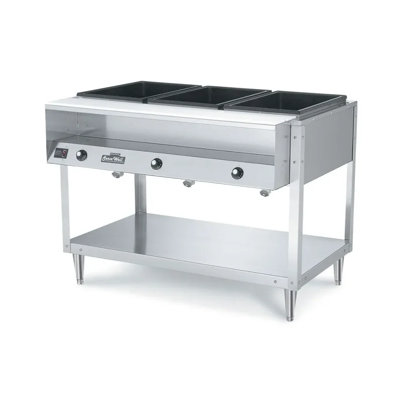 vollrath 38003 electric 3 well hot food table servewell