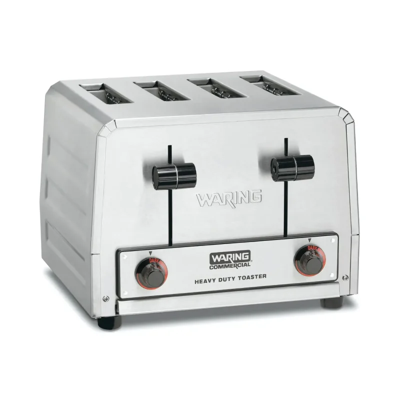 waring wct800 4 slot heavy duty commercial toaster 120v