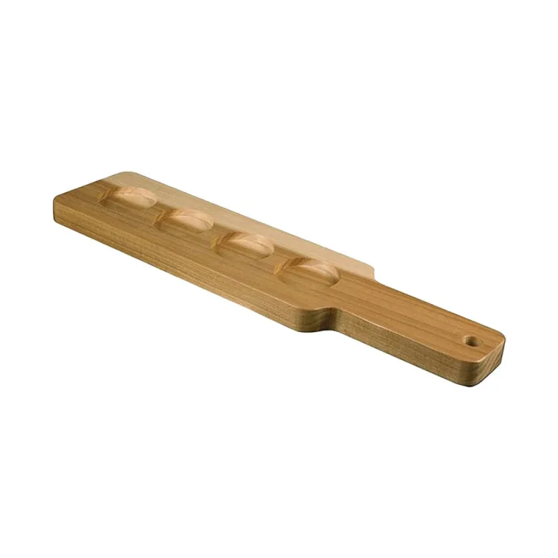 wooden beer tasting paddle anchor 90038